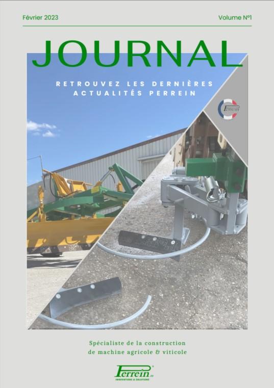 Journal Perrein N°1 - L'info de votre Constructeur de matériel agricole et viticole