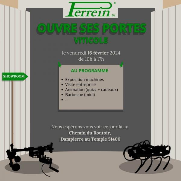 Portes Ouvertes Perrein - L'info de votre Constructeur de matériel agricole et viticole