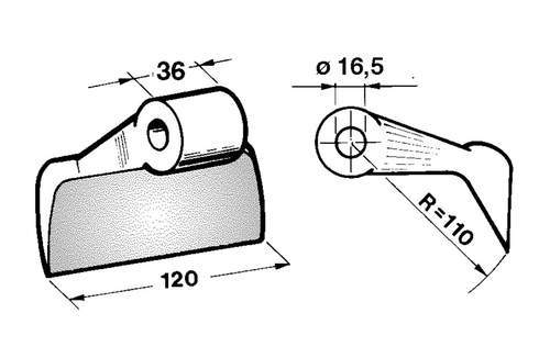 Pièces d'usure broyeur - Marteaux - Marteau de broyage adaptable KUHN